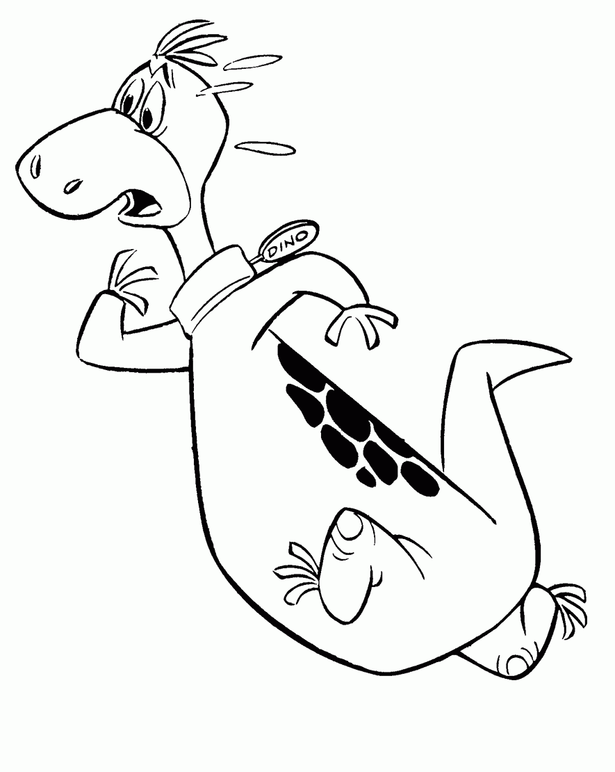 Dinozaury kolorowanki